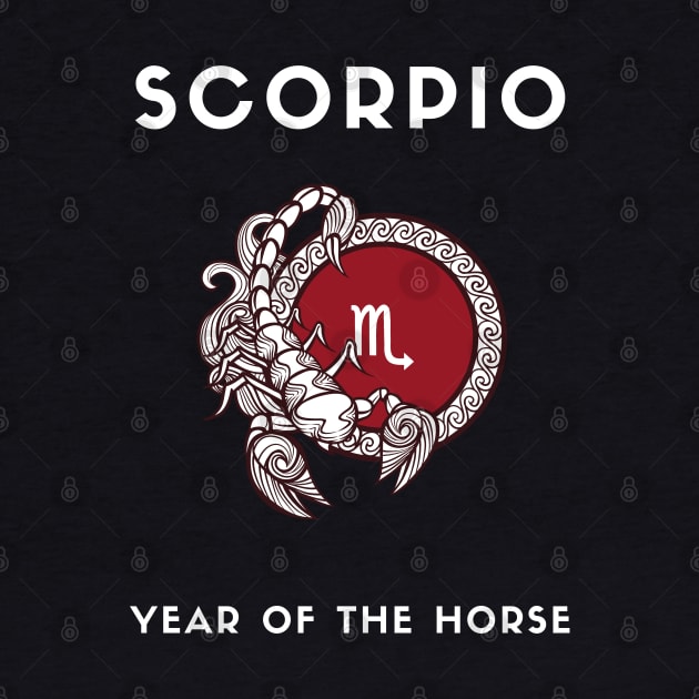 SCORPIO / Year of the HORSE by KadyMageInk